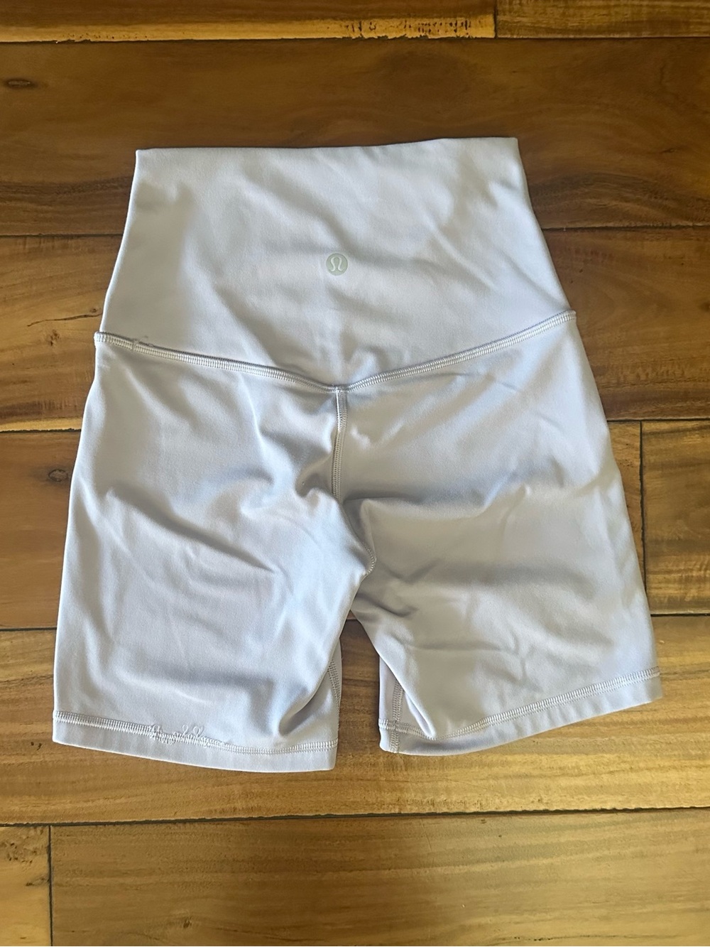 Lululemon High Rise Biker Yoga Shorts Dusty Lavender Size 2